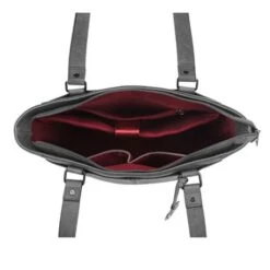 Wimona Fatma Shopper Laptop 13.3" Grey -Mode Tassenwinkel 4090 kleur grijs binnenkant