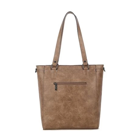 Wimona Fatma Shopper Laptop 13.3" Taupe 4 Wimona Fatma Shopper Laptop 13.3" Taupe - Afbeelding 4