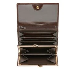 Castelijn & Beerens Gaucho Dames Portemonnee Beugel RFID Mocca -Mode Tassenwinkel 42 2121 mo 5