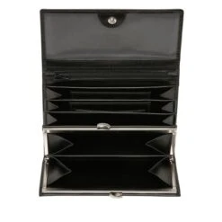 Castelijn & Beerens Gaucho Dames Portemonnee Overslag RFID Black -Mode Tassenwinkel 42 2402 zw 5