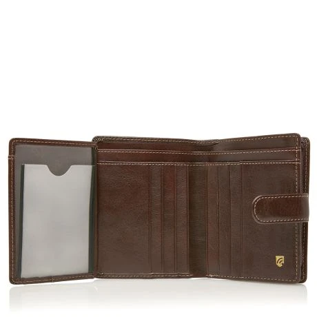 Castelijn & Beerens Gaucho Dames Portemonnee Rits RFID Mocca 5 Castelijn & Beerens Gaucho Dames Portemonnee Rits RFID Mocca - Afbeelding 5