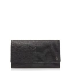 Castelijn & Beerens Donna Dames Portemonnee Overslag 6 Pasjes RFID Zwart