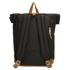 Enrico Benetti Santiago Rolltop Rugtas 15" Zwart -Mode Tassenwinkel 46159 001 black 2d 0003