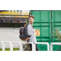 Enrico Benetti Santiago Rugtas L 17" Zwart -Mode Tassenwinkel 46162001 4 2