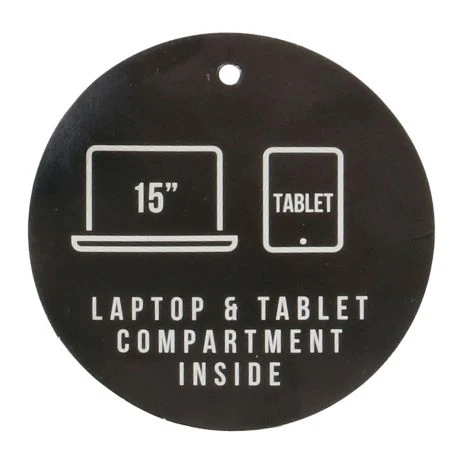 Enrico Benetti Northern Laptop Rugtas 15" Zwart 6 Enrico Benetti Northern Laptop Rugtas 15" Zwart - Afbeelding 6