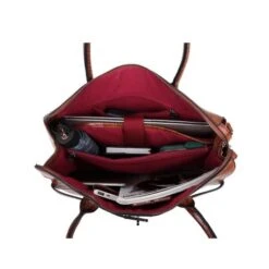 Wimona Sofia Schoudertas Croco Cognac 11 Wimona Sofia Schoudertas Croco Cognac -Mode Tassenwinkel 5003 kleur cognac binnenkant 2