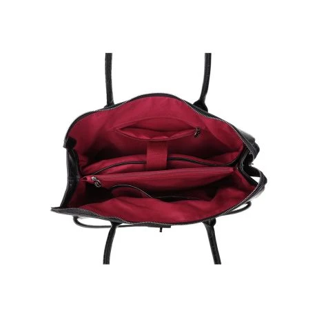 Wimona Sofia Schoudertas Croco Zwart 5 Wimona Sofia Schoudertas Croco Zwart - Afbeelding 5