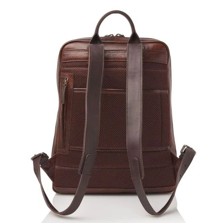 Castelijn & Beerens Rien Laptop Rugzak 15.6" Tablet RFID Cognac 3 Castelijn & Beerens Rien Laptop Rugzak 15.6" Tablet RFID Cognac - Afbeelding 3