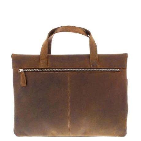 Plevier Retro Babbage Laptop Sleeve 15.6" Dark Brown 2 Plevier Retro Babbage Laptop Sleeve 15.6" Dark Brown - Afbeelding 2