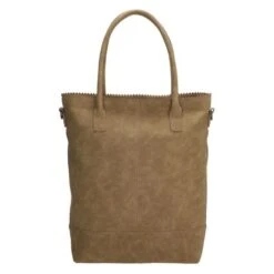 Zebra Natural Bag Kartel Rits Olijfgroen -Mode Tassenwinkel 600077029 7