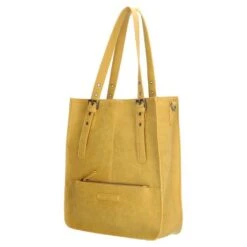 Enrico Benetti Kate Shopper Okergeel -Mode Tassenwinkel 66355 114 oker 2d 0003