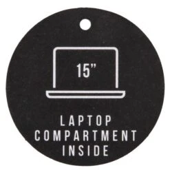 Enrico Benetti Rotterdam Laptop Rugtas 15" Zwart -Mode Tassenwinkel 66598001 10