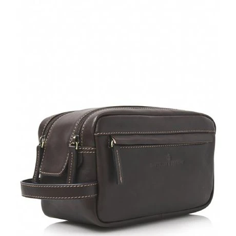 Castelijn & Beerens Verona Toilettas Mocca 2 Castelijn & Beerens Verona Toilettas Mocca - Afbeelding 2