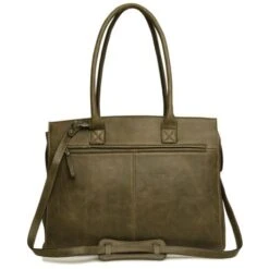 Castelijn & Beerens Carisma Dames Laptoptas 15.6'' Groen -Mode Tassenwinkel 72 9664 dm 4