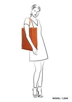 Zebra Natural Bag Rosa XL Shopper Brique -Mode Tassenwinkel 777227601 3