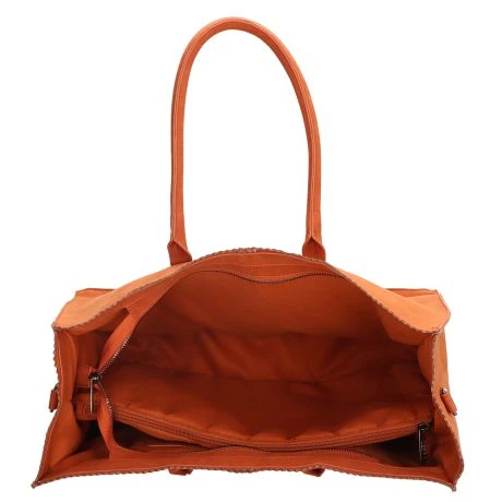 Zebra Natural Bag Lisa XL Shopper Brique 6 Zebra Natural Bag Lisa XL Shopper Brique - Afbeelding 6