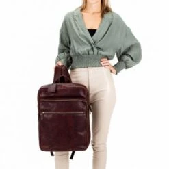 Burkely Antique Avery Backpack Zip 15.6" Brown -Mode Tassenwinkel 8005364.56.20 6