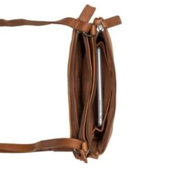 Burkely Antique Avery Crossover Schoudertas L Cognac -Mode Tassenwinkel 8005432.56.24 3