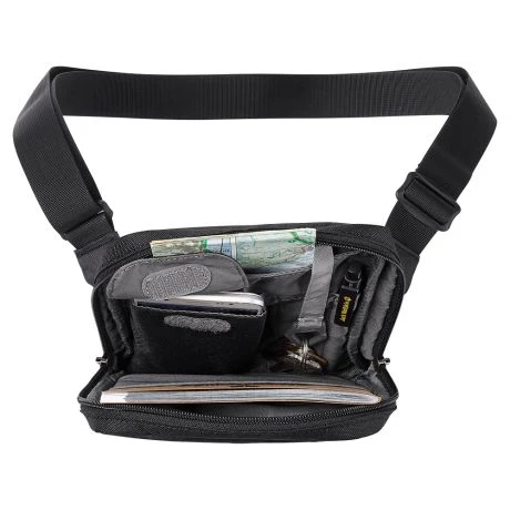 Jack Wolfskin Purser Schoudertas Reisdocumenten Black 2 Jack Wolfskin Purser Schoudertas Reisdocumenten Black - Afbeelding 2