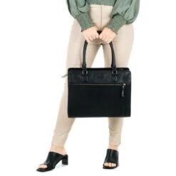 Burkely Antique Avery Handbag M 14" Black -Mode Tassenwinkel 8007001.56.10 5