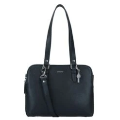LouLou Essentiels Robuste Handtas Silver Black