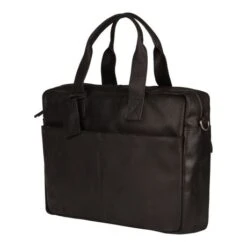 Burkely Vintage River Worker 15.6" Laptop Bag Black -Mode Tassenwinkel 9007970.22.10 2