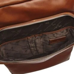 Castelijn & Beerens Firenze Laptoprugzak 15.6'' Tablet Lichtbruin -Mode Tassenwinkel 9576 lb 3