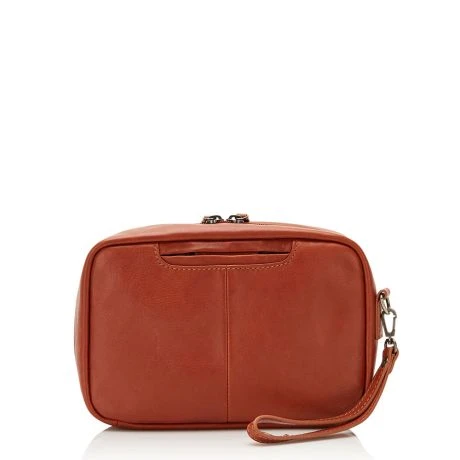 Castelijn & Beerens Firenze Travelkit Toilettas Lichtbruin 2 Castelijn & Beerens Firenze Travelkit Toilettas Lichtbruin - Afbeelding 2