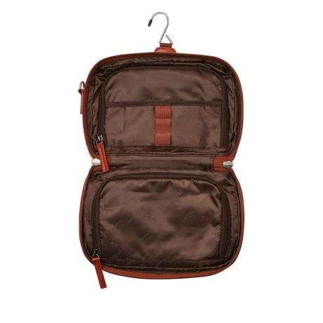 Castelijn & Beerens Firenze Travelkit Toilettas Lichtbruin 3 Castelijn & Beerens Firenze Travelkit Toilettas Lichtbruin - Afbeelding 3