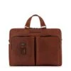 Piquadro Harper Laptop 15"/ IPad 12,9" Briefcase Tobacco