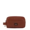 Piquadro Harper Clutch Toiletry Bag Tobacco
