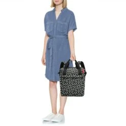 Reisenthel Allrounder R Backpack Signature Black 9 Reisenthel Allrounder R Backpack Signature Black -Mode Tassenwinkel allrounder r signature black 4