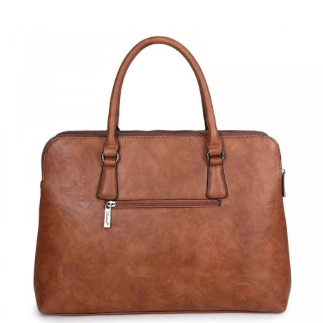 Wimona Arianna One Handtas Cognac 2 Wimona Arianna One Handtas Cognac - Afbeelding 2