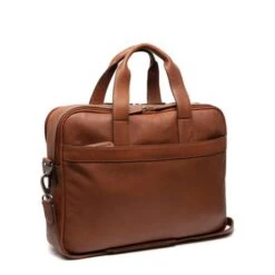 Chesterfield Soft Class Arizona Laptoptas 15" Cognac -Mode Tassenwinkel arizona voor