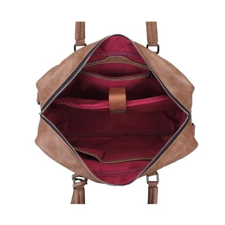 Wimona Milena Schoudertas Taupe 5 Wimona Milena Schoudertas Taupe - Afbeelding 5