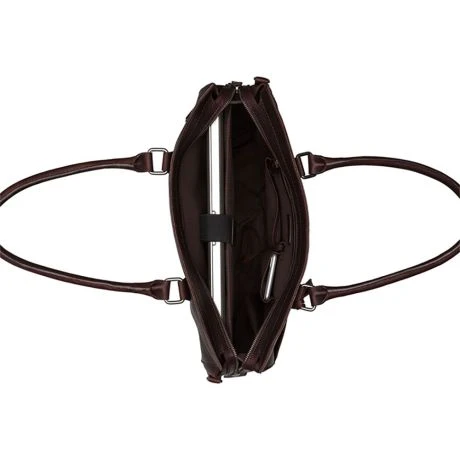 Burkely Antique Avery Dames Laptoptas 15.6" Brown 3 Burkely Antique Avery Dames Laptoptas 15.6" Brown - Afbeelding 3