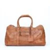 Bear Design Ruben Leren Weekendtas Cognac