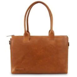 Plevier Beryl Schoudertas 15.6" Cognac
