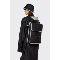 Rains Original Backpack Mini Reflective Rugtas Black -Mode Tassenwinkel blackreflective mini 5