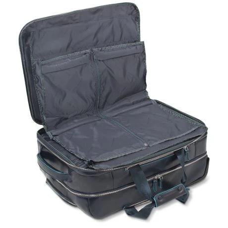 Piquadro Blue Square Cabin Trolley 15.6" Night Blue 3 Piquadro Blue Square Cabin Trolley 15.6" Night Blue - Afbeelding 3