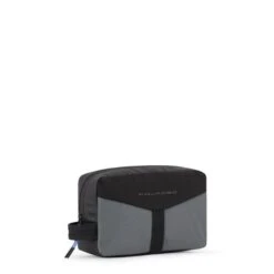 Piquadro Spike Organized Toiletry Bag Black 6 Piquadro Spike Organized Toiletry Bag Black -Mode Tassenwinkel by1390s120 n dett1