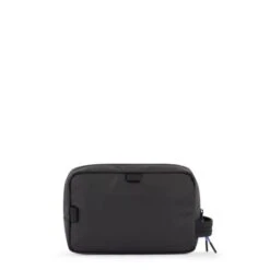 Piquadro Spike Organized Toiletry Bag Black 7 Piquadro Spike Organized Toiletry Bag Black -Mode Tassenwinkel by1390s120 n dett2