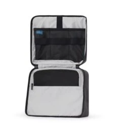 Piquadro Spike Organized Haning Toiletry Bag Black -Mode Tassenwinkel by5651s120 n dett3