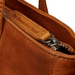 Chesterfield Alicante Shopper Cognac -Mode Tassenwinkel c38.019231 02