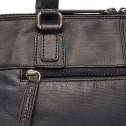 Chesterfield Santorini Schoudertas Zwart -Mode Tassenwinkel c48.122100 2