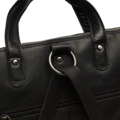 Chesterfield Moscow Schouder/ Rugtas Black -Mode Tassenwinkel c58.024600 3