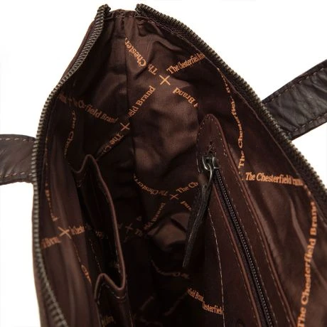 Chesterfield Moscow Schouder/ Rugtas Brown 4 Chesterfield Moscow Schouder/ Rugtas Brown - Afbeelding 4