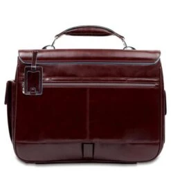 Piquadro Blue Square Computer Briefcase 15.6" Mahogany -Mode Tassenwinkel ca1068b2 mo dett2 1