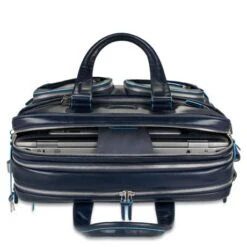 Piquadro Blue Square Expandable Computer Case 15" Mahogany -Mode Tassenwinkel ca2765b2 mo dett1 1