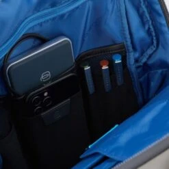 Piquadro Urban Computer Backpack 14'' Black Grey Blue -Mode Tassenwinkel ca3214ub00bm ngr dett8 2